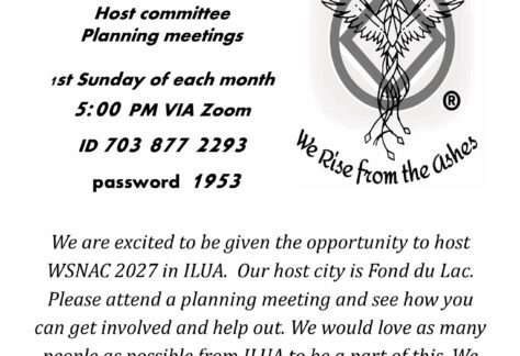 XLIII host committee flyer